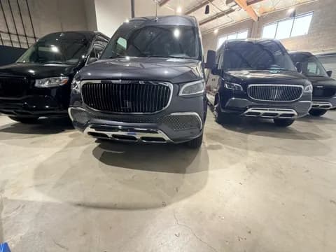 SUV lineup at the showroom