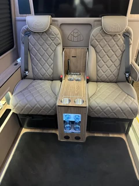 Face-to-face VIP suite seating